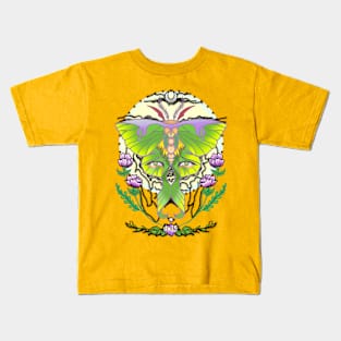 Luna moth Kids T-Shirt
